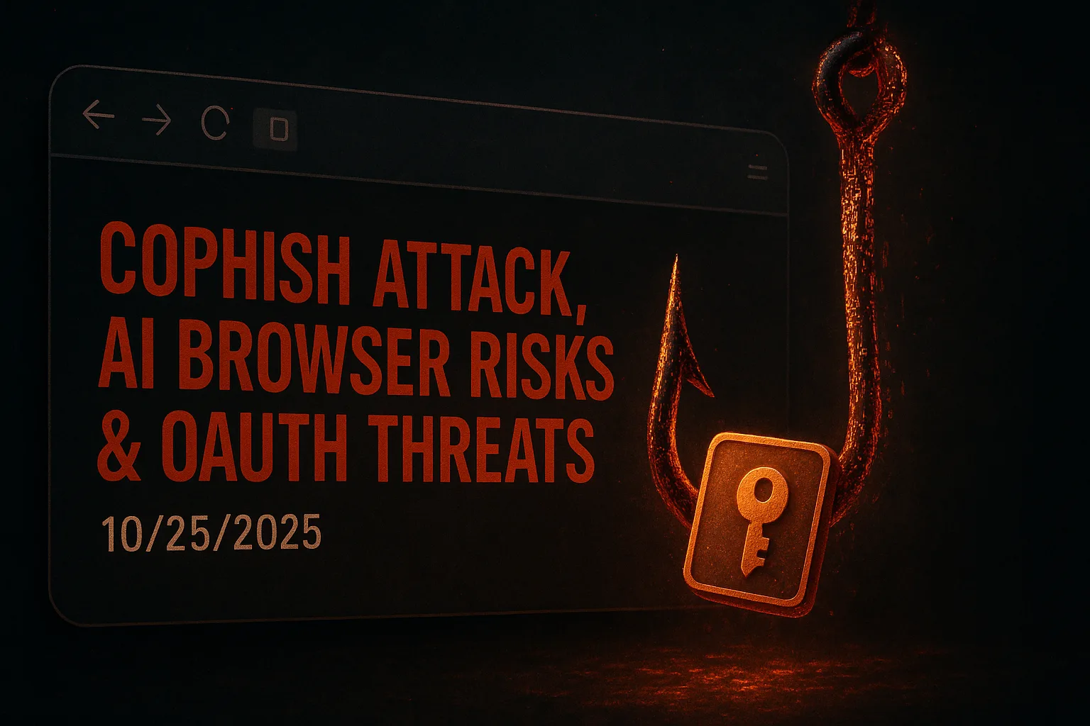 CoPhish Attack, AI Browser Risks & OAuth Threats – 10/25/2025