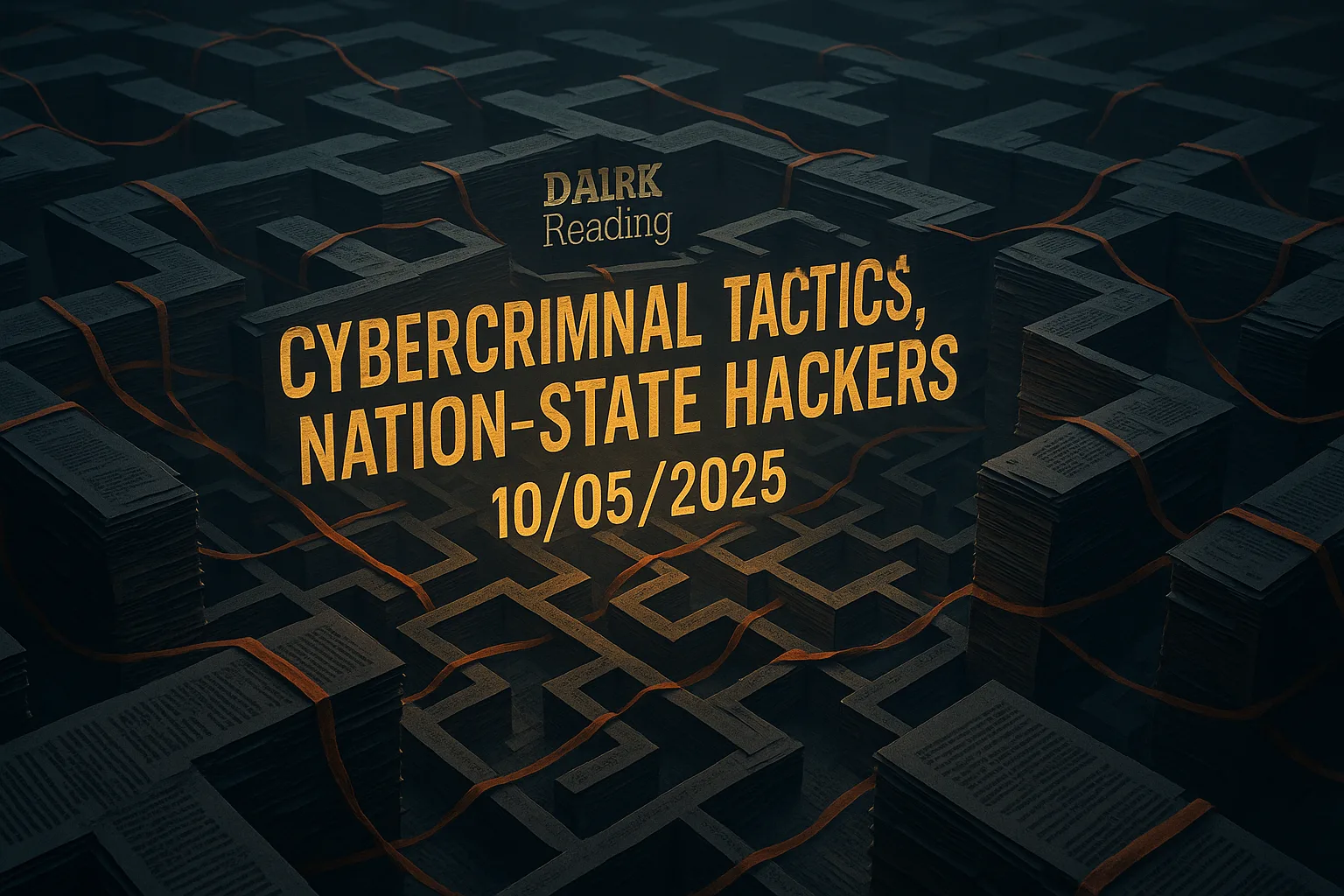 Cybercriminal Tactics, Nation-State Hackers – 10/05/2025