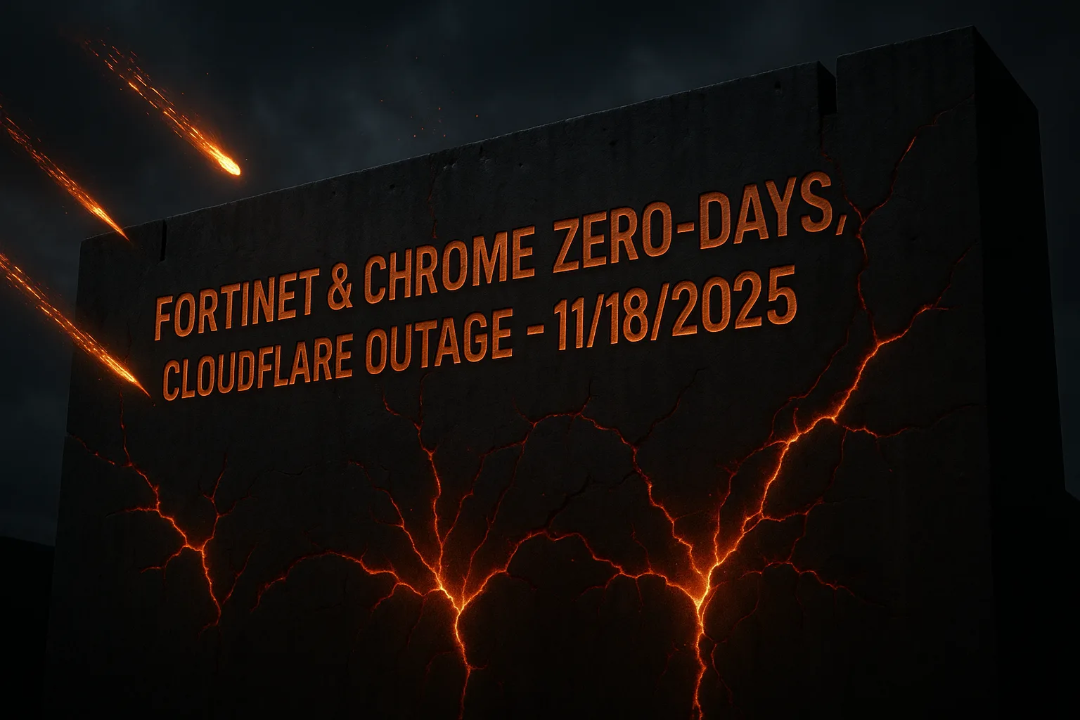Fortinet & Chrome Zero-Days, Cloudflare Outage – 11/18/2025
