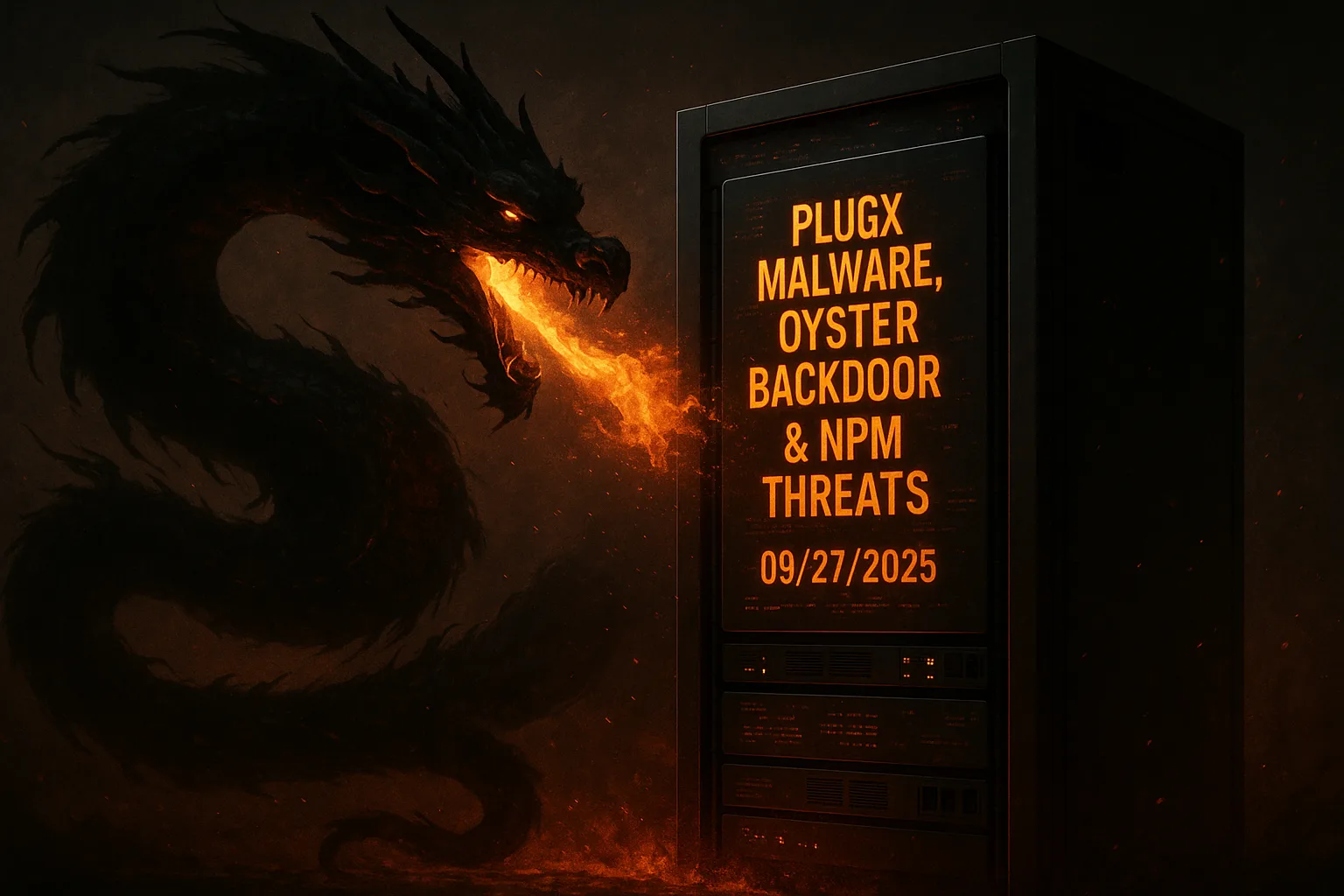 PlugX Malware, Oyster Backdoor & NPM Threats – 09/27/2025