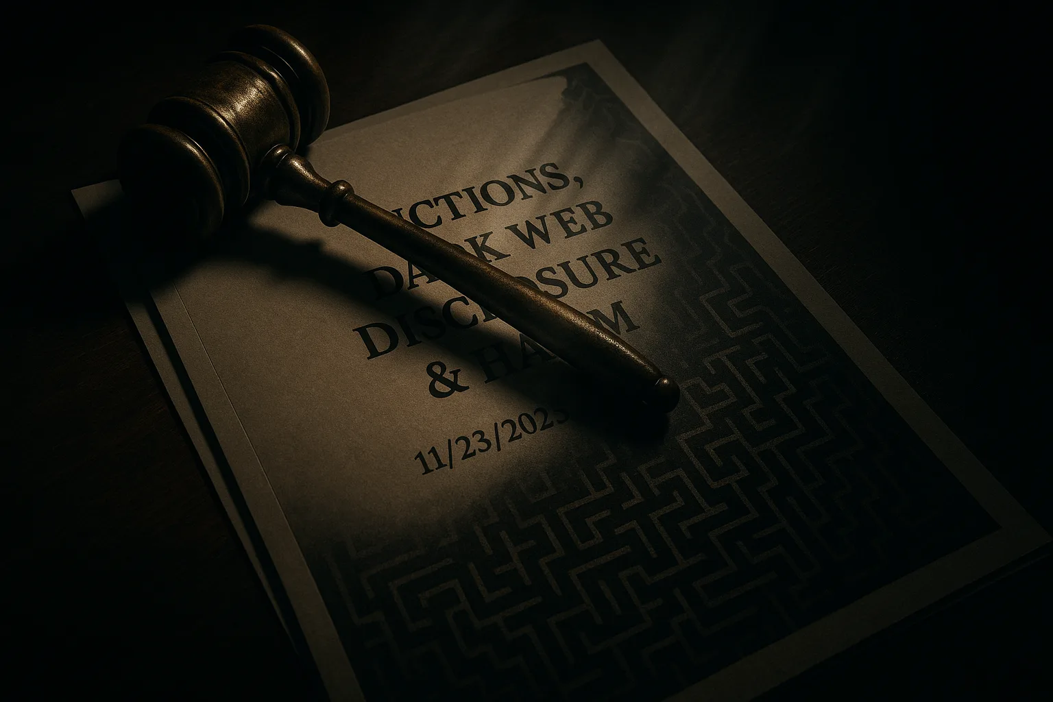 Sanctions, Dark Web Disclosure & Harm – 11/23/2025