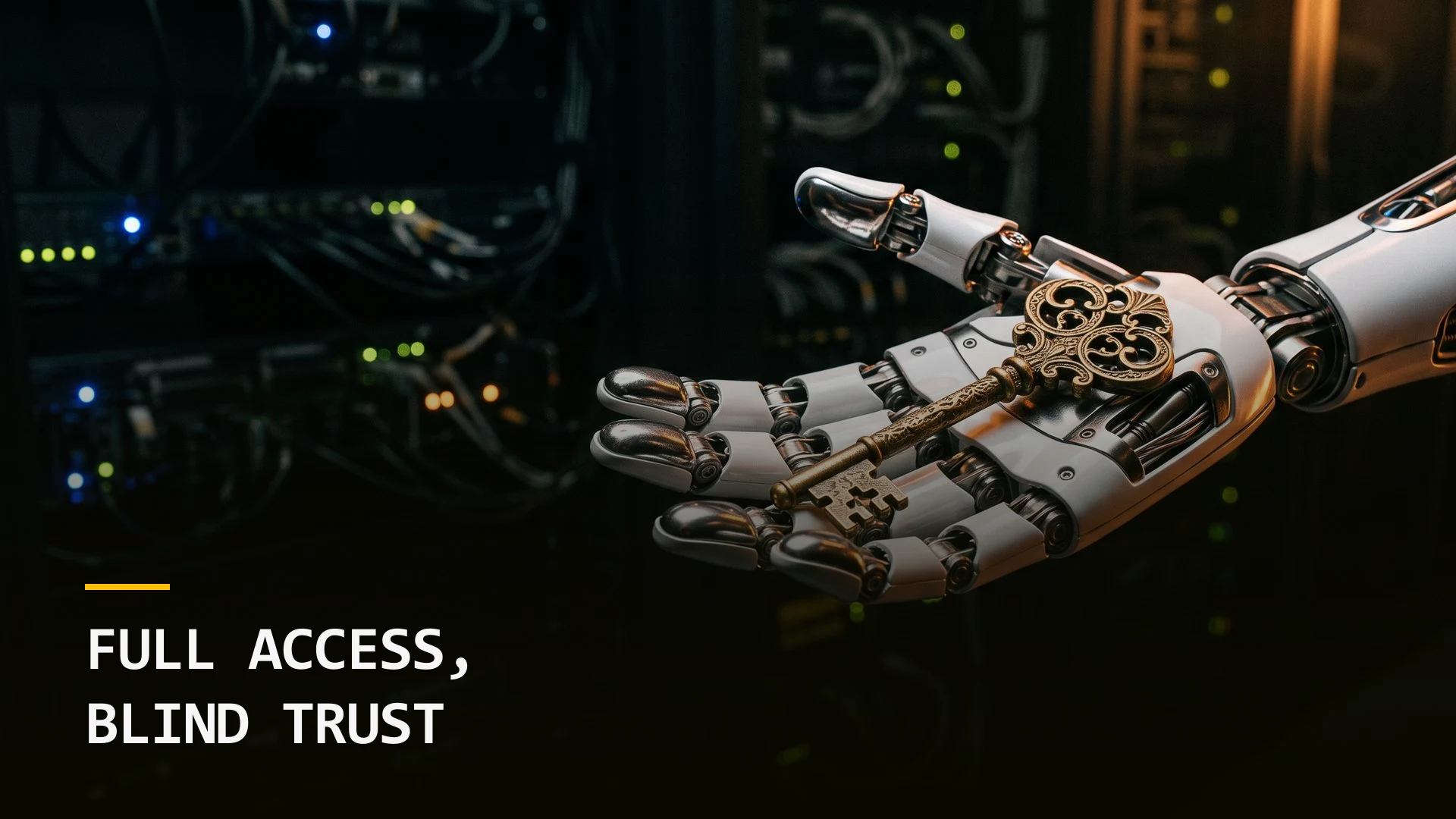Full Access, Blind Trust: The Real Risk of AI Agents