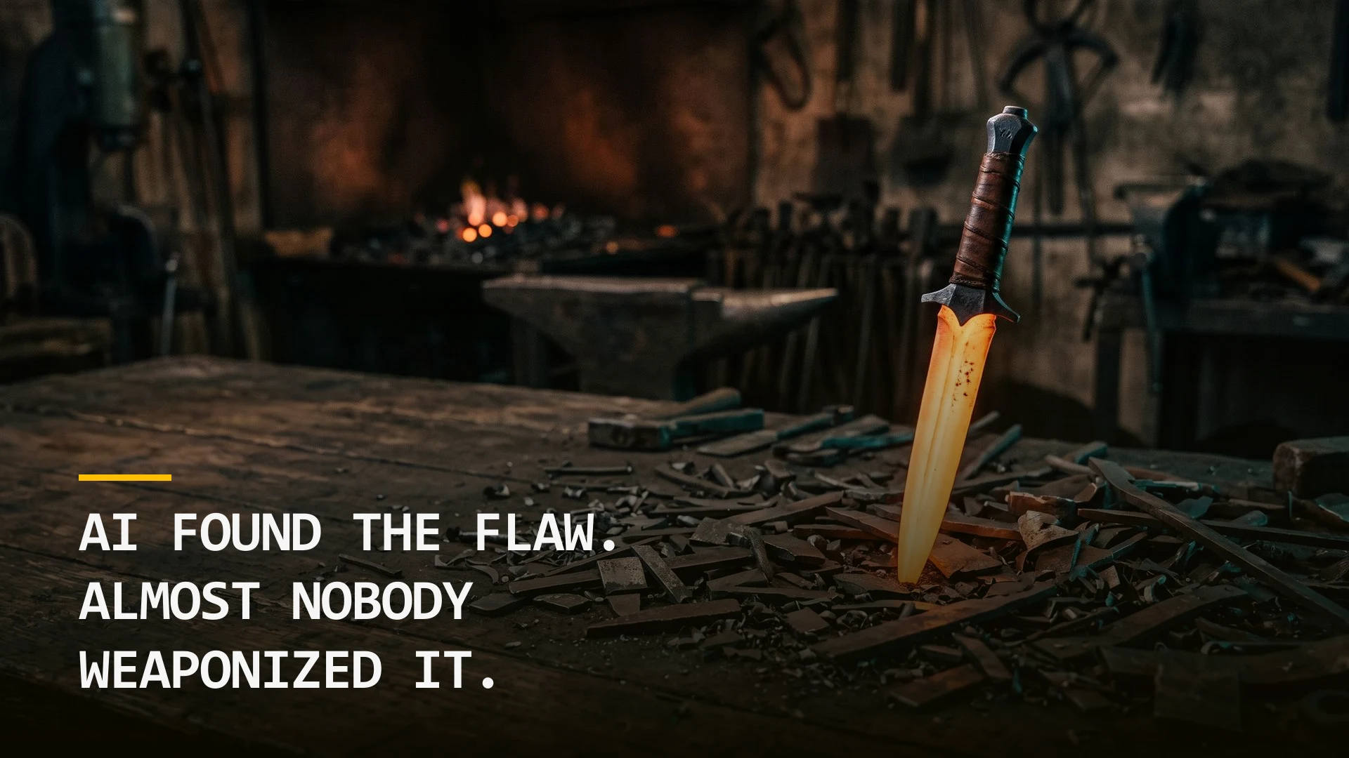 AI Found the Flaw. Almost Nobody Weaponized It.
