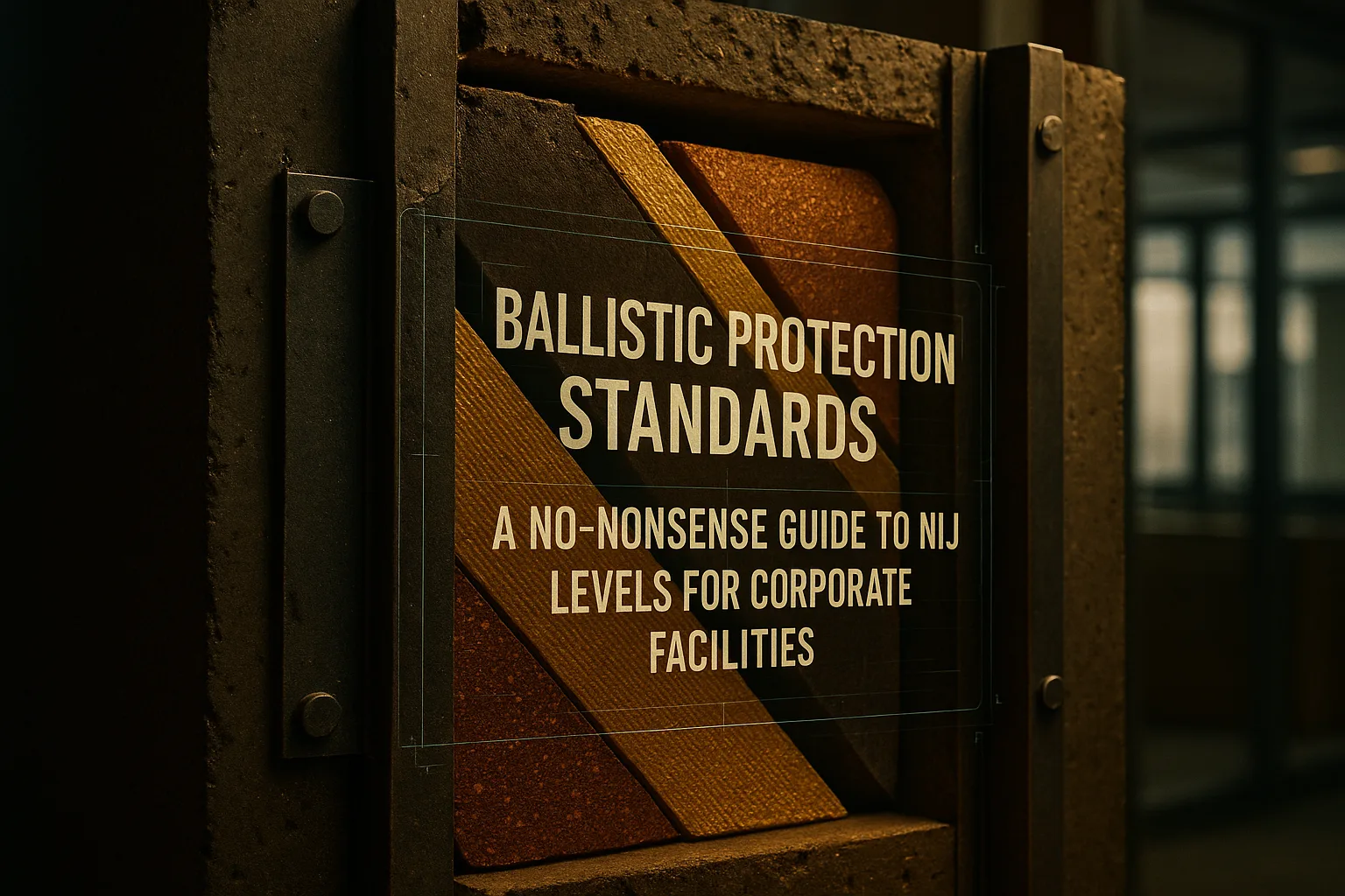 Ballistic Protection Standards: A No-Nonsense Guide to NIJ Levels for Corporate Facilities