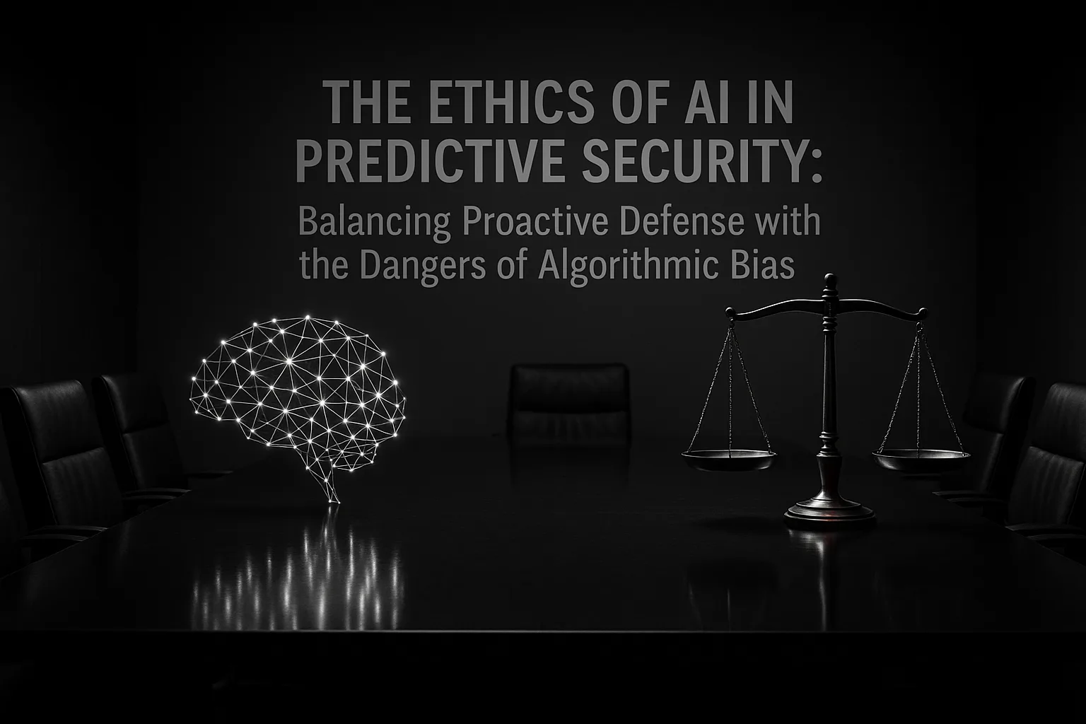 The Ethics of AI in Predictive Security: Balancing Proactive Defense with the Dangers of Algorithmic Bias