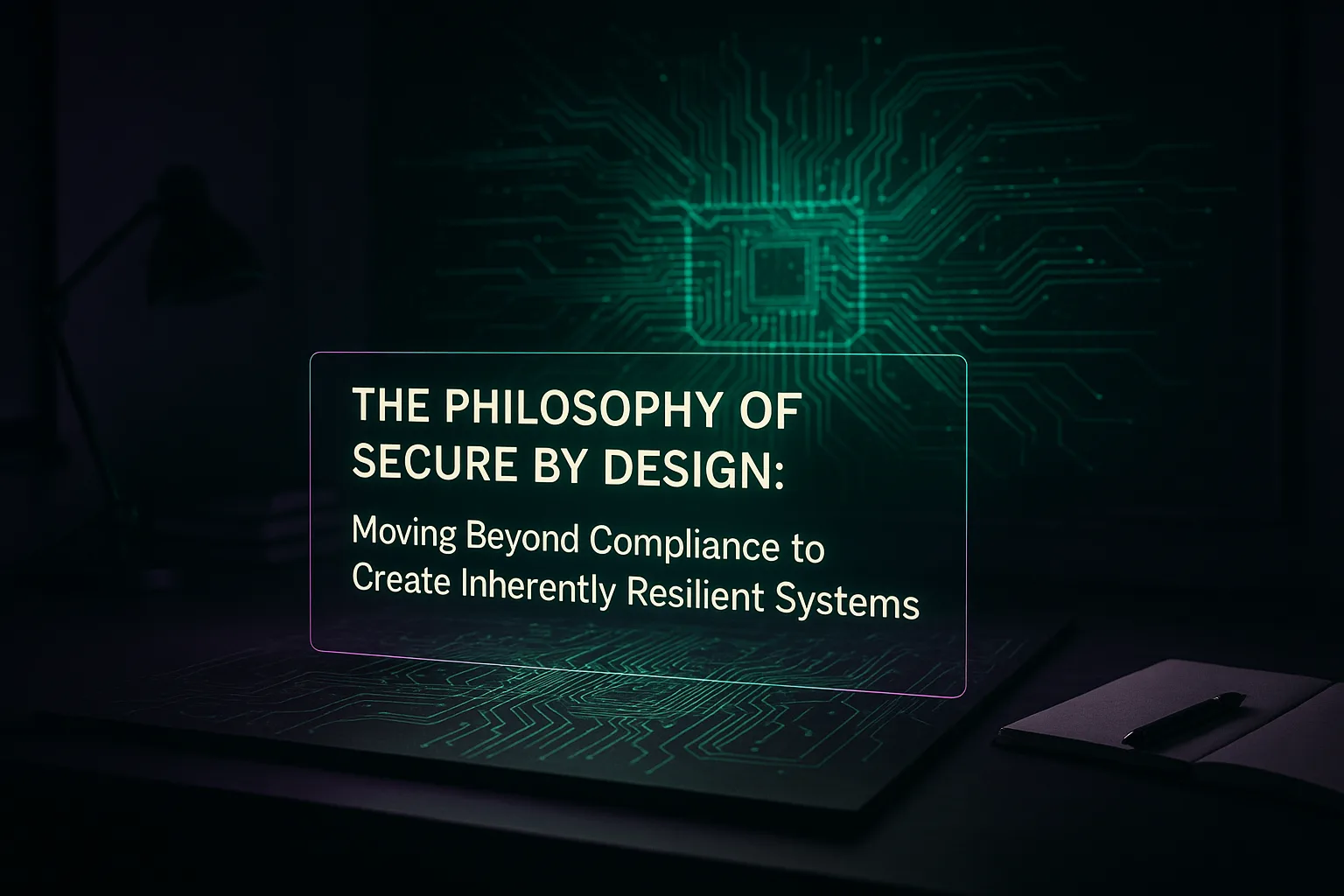 The Philosophy of Secure by Design: Moving Beyond Compliance to Create Inherently Resilient Systems