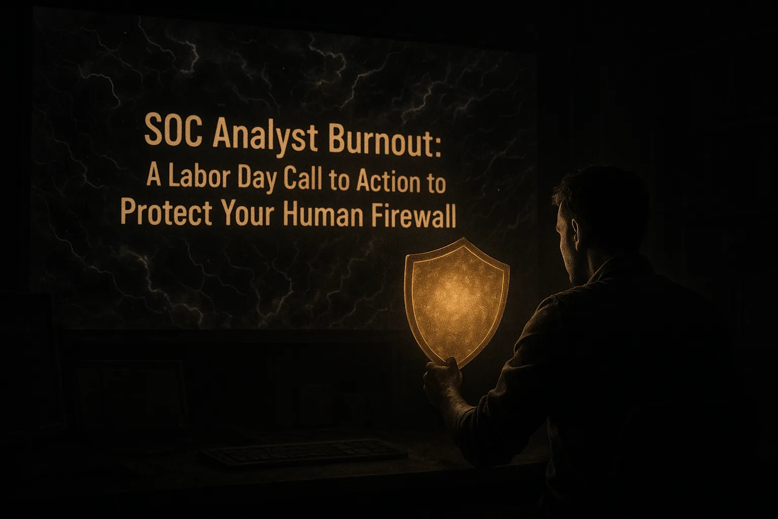 SOC Analyst Burnout: A Labor Day Call to Action to Protect Your Human Firewall