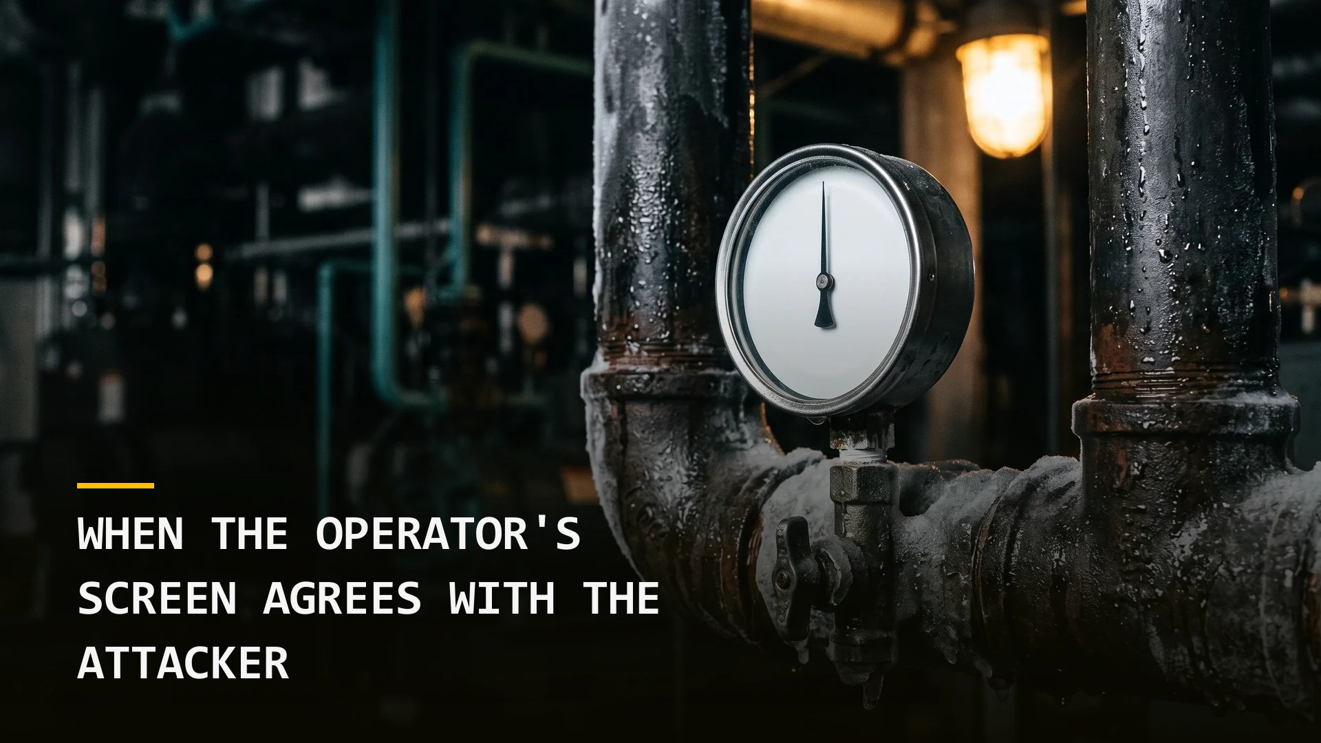 When the Operator's Screen Agrees With the Attacker