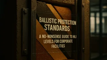 ballistic protection standards a no nonsense guide to nij levels for corporate facilities