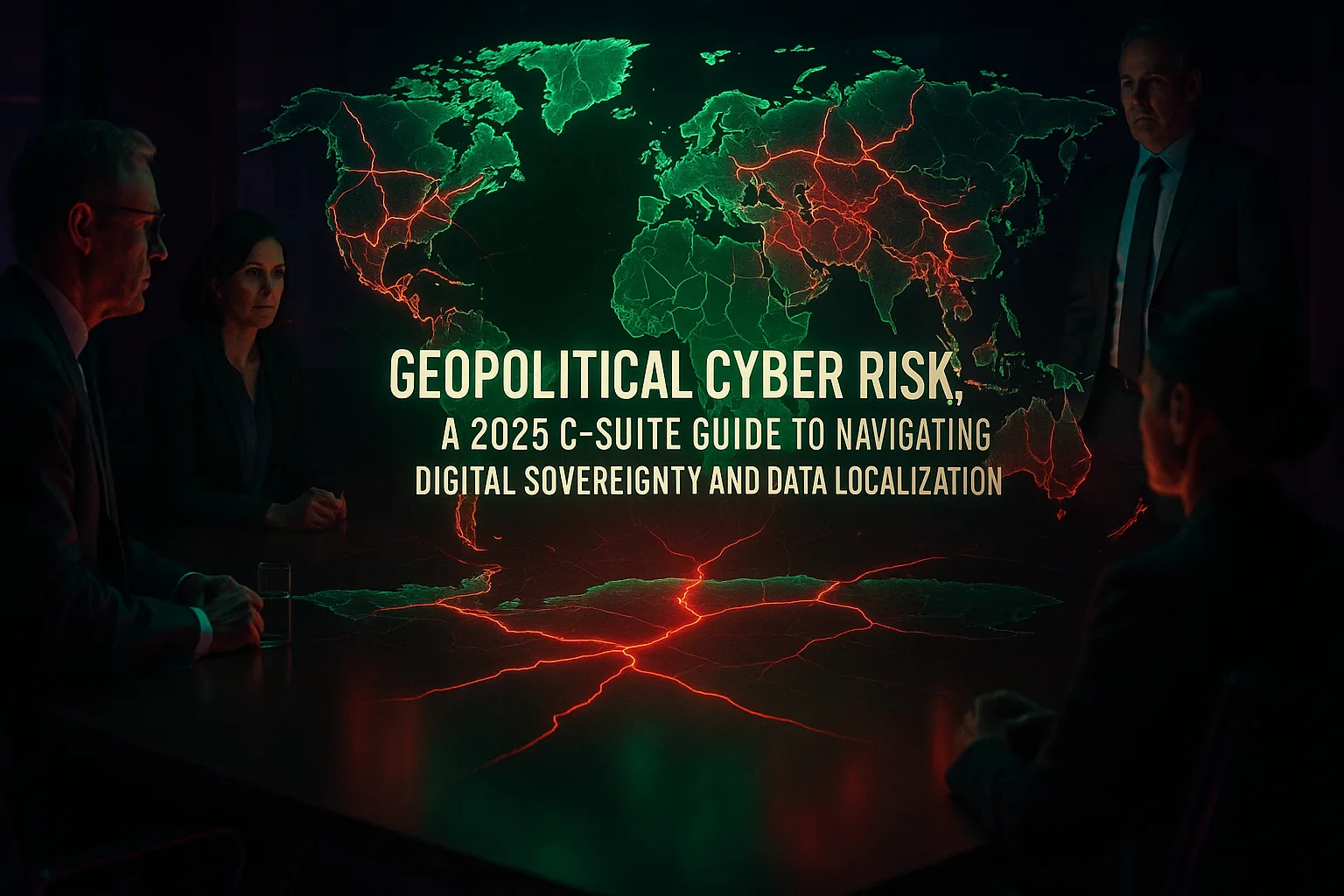 Read more about the article Geopolitical Cyber Risk: A 2025 C-Suite Guide to Navigating Digital Sovereignty and Data Localization