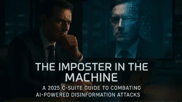 the imposter in the machine a 2025 c suite guide to combating ai powered disinformation attacks