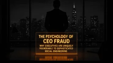 the psychology of ceo fraud why executives are uniquely vulnerable to sophisticated social engineering