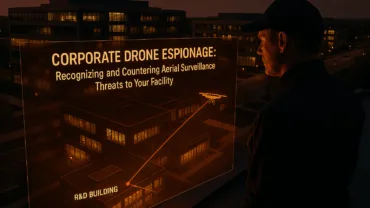 corporate drone espionage recognizing and countering aerial surveillance threats to your facility