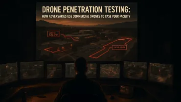 drone penetration testing how adversaries use commercial drones to case your facility