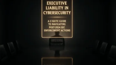 executive liability in cybersecurity a c suite guide to navigating post 2024 sec enforcement actions