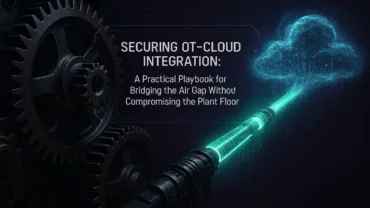 securing ot cloud integration a practical playbook for bridging the air gap without compromising the plant floor