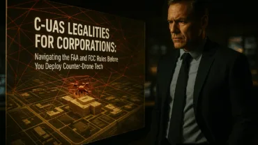 c uas legalities for corporations navigating the faa and fcc rules before you deploy counter drone tech