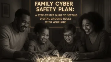 family cyber safety plan a step by step guide to setting digital ground rules with your kids