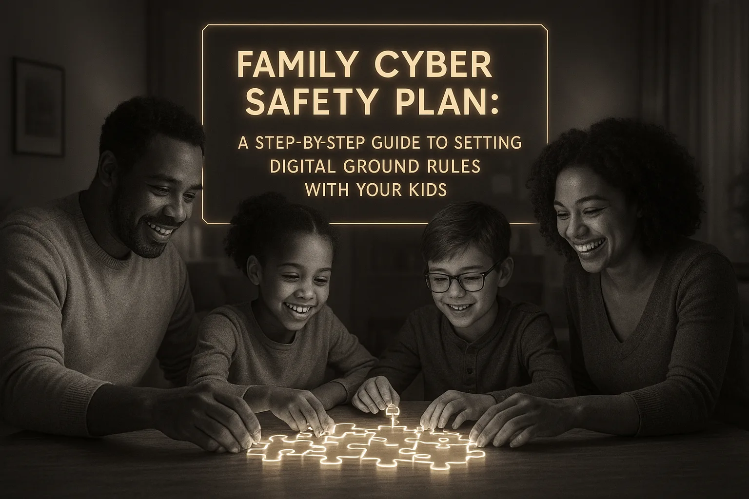 Read more about the article Family Cyber Safety Plan: A Step-by-Step Guide to Setting Digital Ground Rules with Your Kids