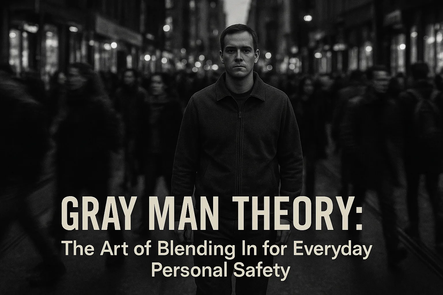 Read more about the article Gray Man Theory: The Art of Blending In for Everyday Personal Safety
