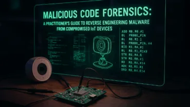 malicious code forensics a practitioners guide to reverse engineering malware from compromised iot devices