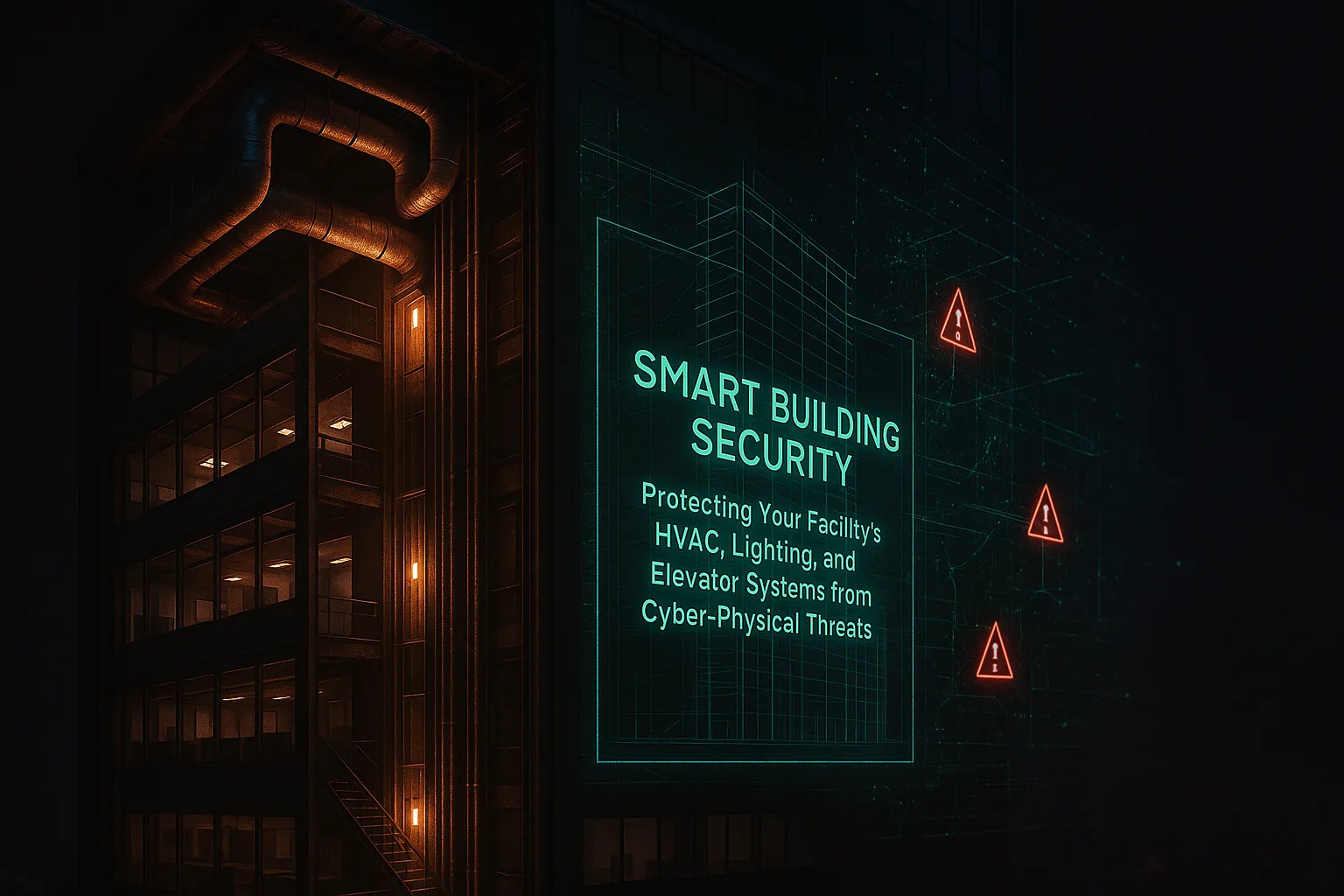 Read more about the article Smart Building Security: Protecting Your Facility’s HVAC, Lighting, and Elevator Systems from Cyber-Physical Threats