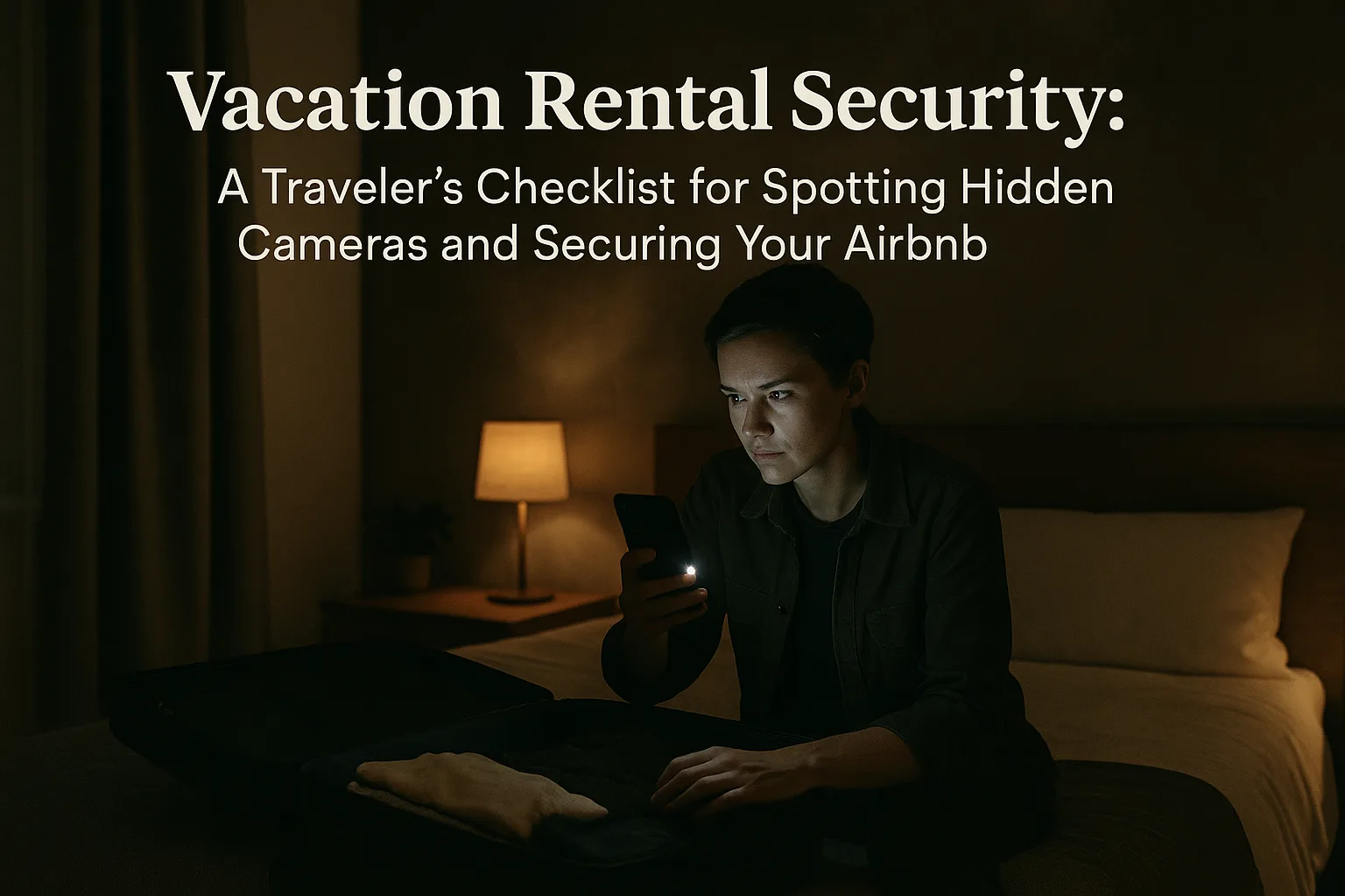 Read more about the article Vacation Rental Security: A Traveler’s Checklist for Spotting Hidden Cameras and Securing Your Airbnb
