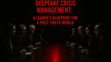 deepfake crisis management a leaders blueprint for a post truth world