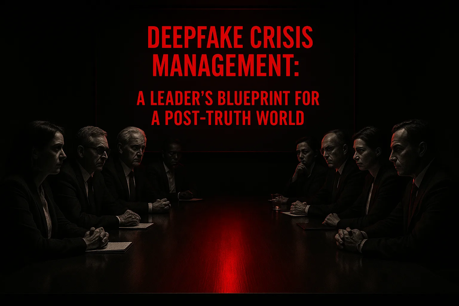 Read more about the article Deepfake Crisis Management: A Leader’s Blueprint for a Post-Truth World