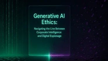 generative ai ethics navigating the line between corporate intelligence and digital espionage