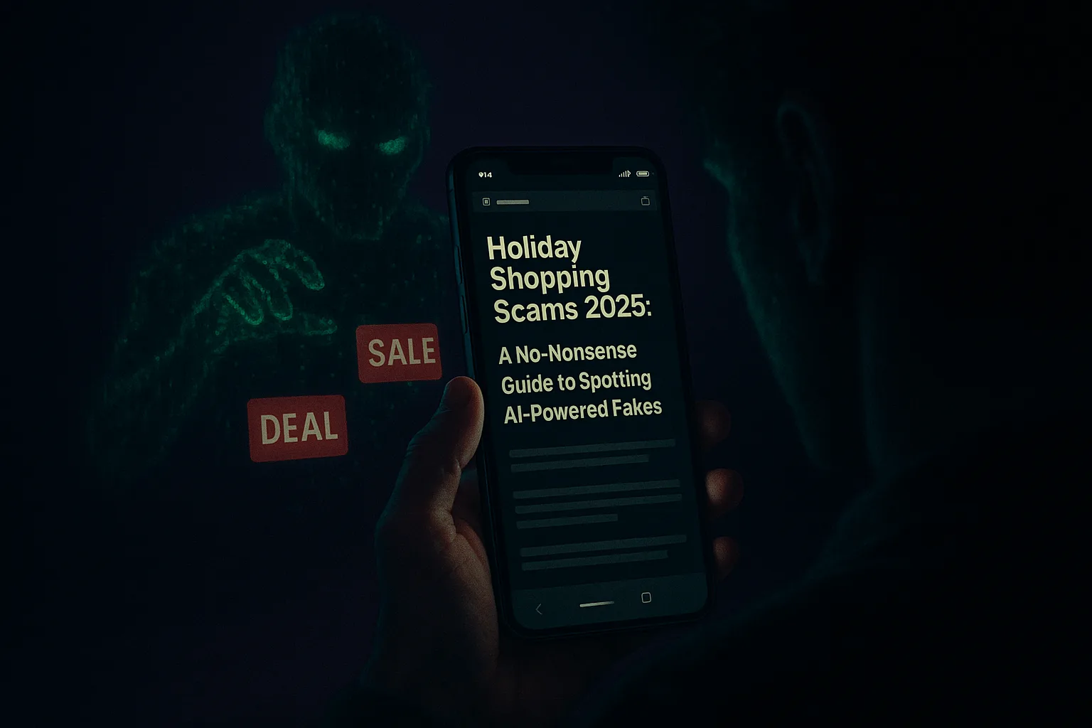 Read more about the article Holiday Shopping Scams 2025: A No-Nonsense Guide to Spotting AI-Powered Fakes