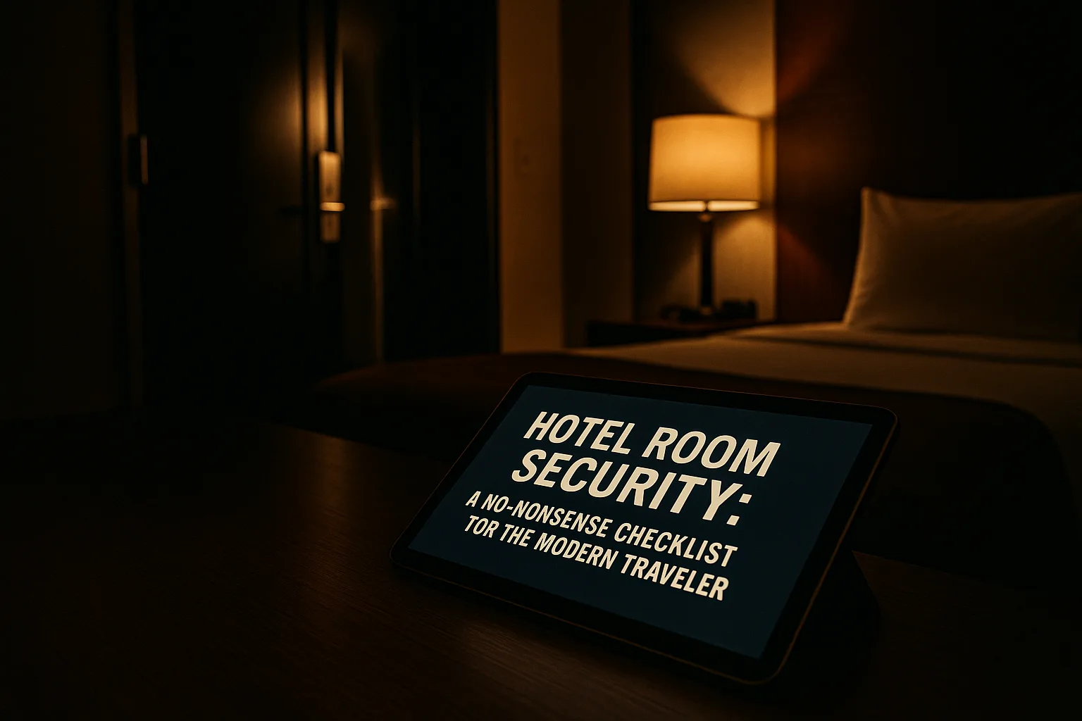 Read more about the article Hotel Room Security: A No-Nonsense Checklist for the Modern Traveler
