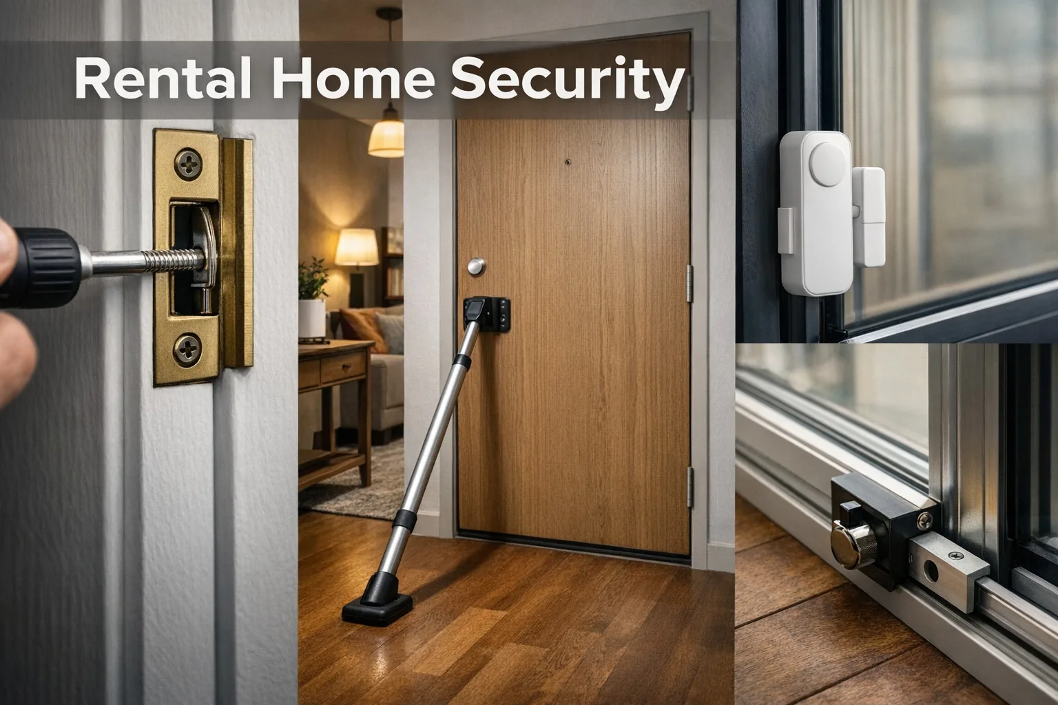 Read more about the article Rental Home Security: Lease-Friendly Ways to Deter, Delay, Detect, and Dispatch